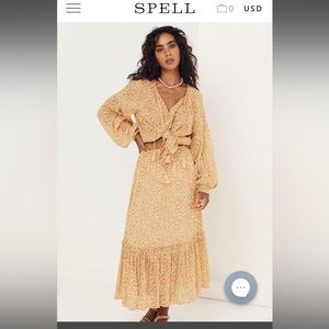 Spell and the Gypsy Collective Rae Midi Skirt Set xxl